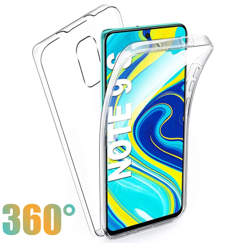 360 градусов полный защитный чехол для XiaoMi POCO F3 X3 M3 F2 Mi 10T Lite 5G Redmi 9C NFC 9AT 8A 7A Note 9S
