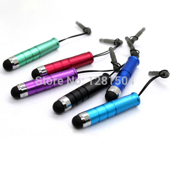 Оптовая продажа мини стилус для сенсорного экрана с пылезащитной заглушкой ipad