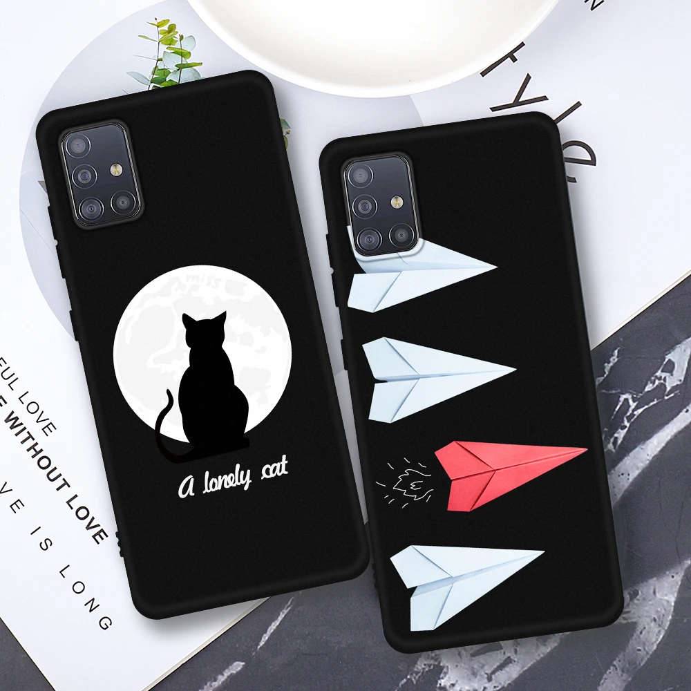 Мягкая накладка из жидкого силикона чехол для samsung Galaxy A50 A70 A40 A30 A20 A60 S10 плюс S10E A51