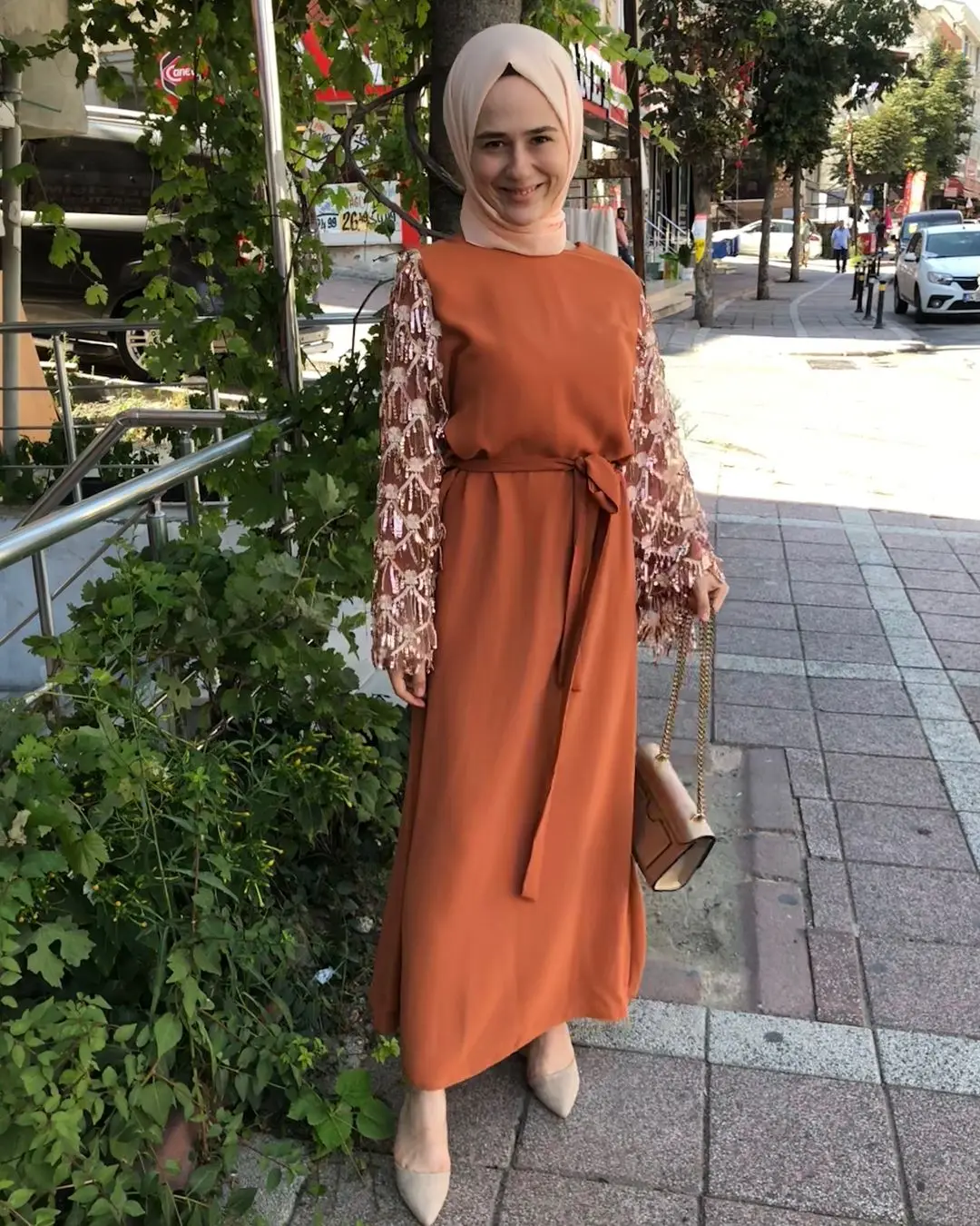 Женское платье кимоно с блестками и кисточками|Женские платья| |