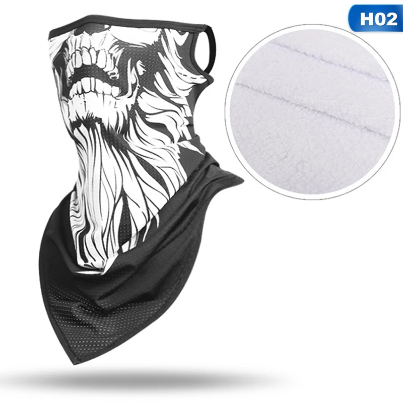 

For Triangle Scarf Neck Tube Ear Hanging Face Cover Sports Bandana Hairband Head Scarf Windproof Bicycle Warmer Masks Scarf