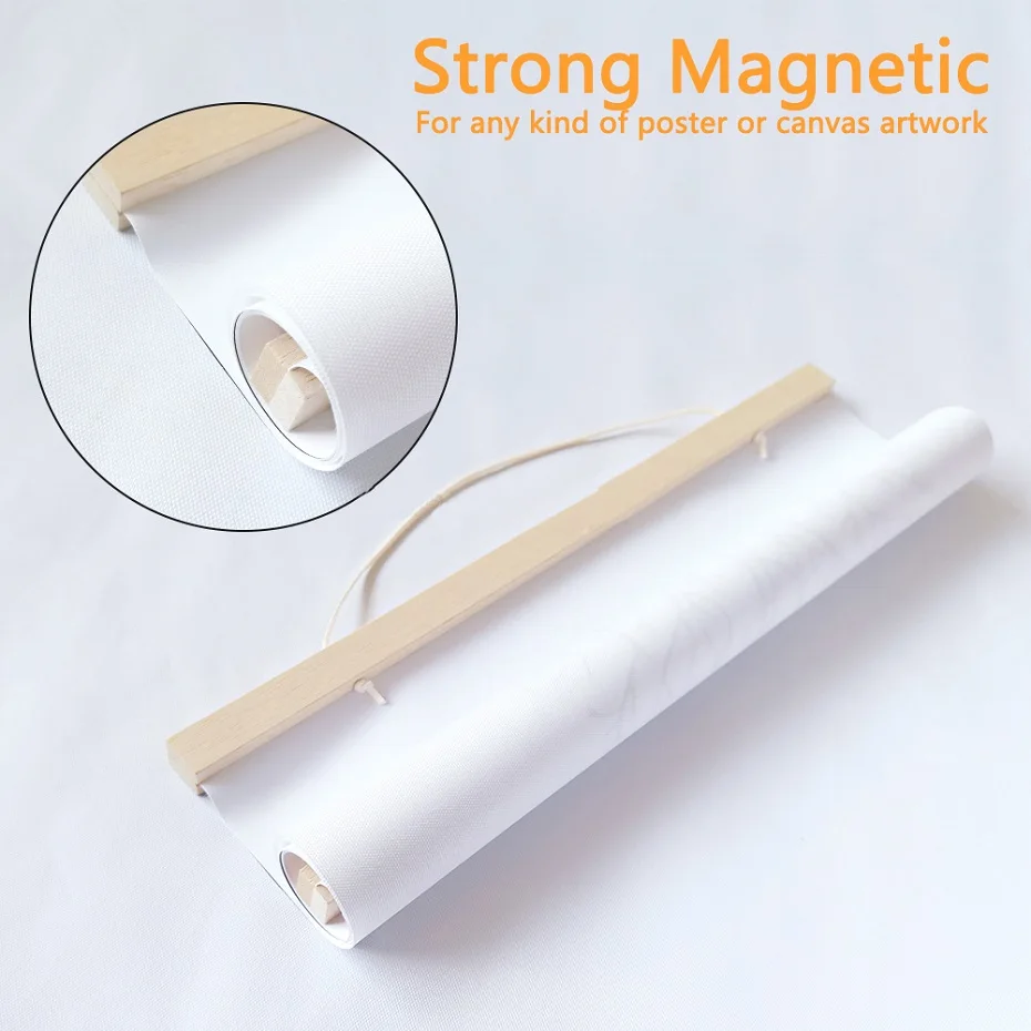 Магнитная деревянная подвесная рамка для картин 21-70 см | Дом и сад