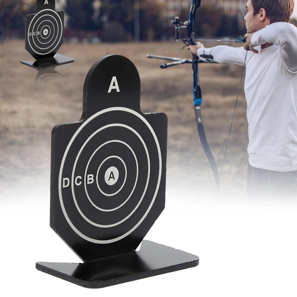 

Circular Pattern Metal Pistol Gun Practice Silhouette Small Hunting Shooting Aim Target Suitable For Gun Shooting Practice