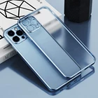 Матовый чехол для телефона iPhone 13 Pro Max, матовая задняя крышка из ТПУ, чехол для Apple iPhone13 13pro 13mini, тонкая подушка безопасности, противоударный чехол