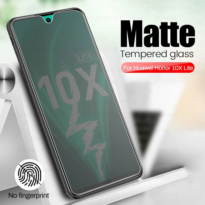 Матовое защитное стекло 9d для huawei honor 10x lite x10 10 xlite x light 6 67 дюйма|Защитные стёкла и