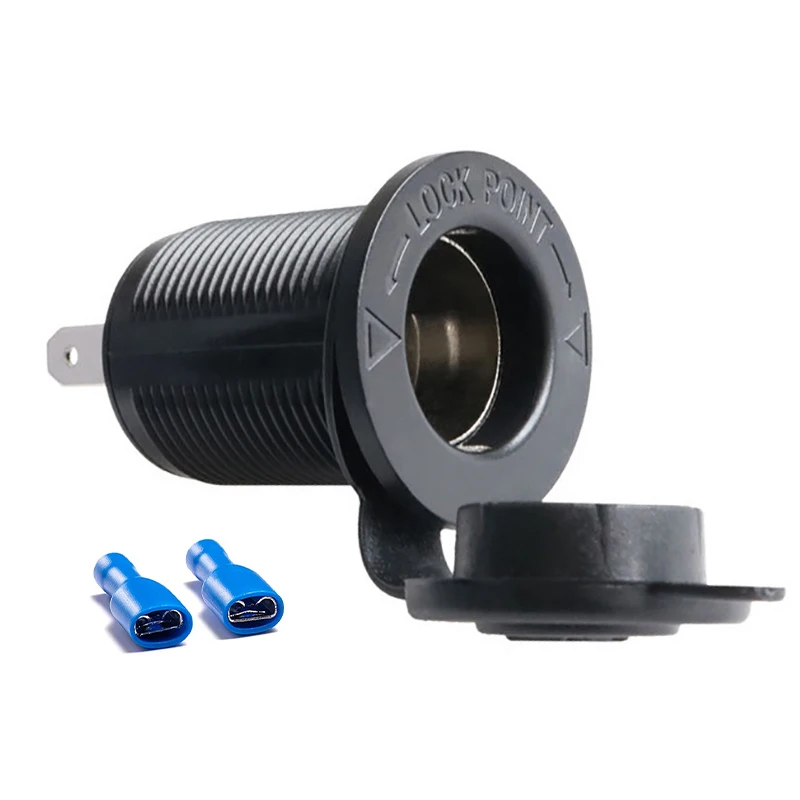 Адаптер для автомобильного прикуривателя штепсельная вилка со светодиодным