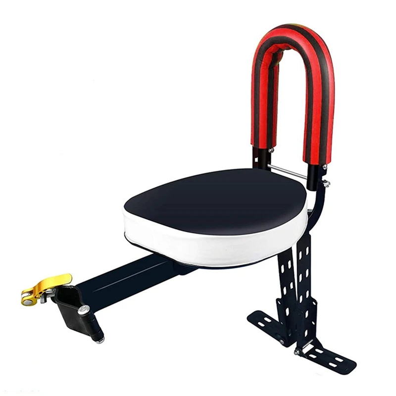 

Child Bike Seat, Portable Foldable Front Mount Kids Seat,for Children 2-6 Years, Detachable Child Bicycle Seat