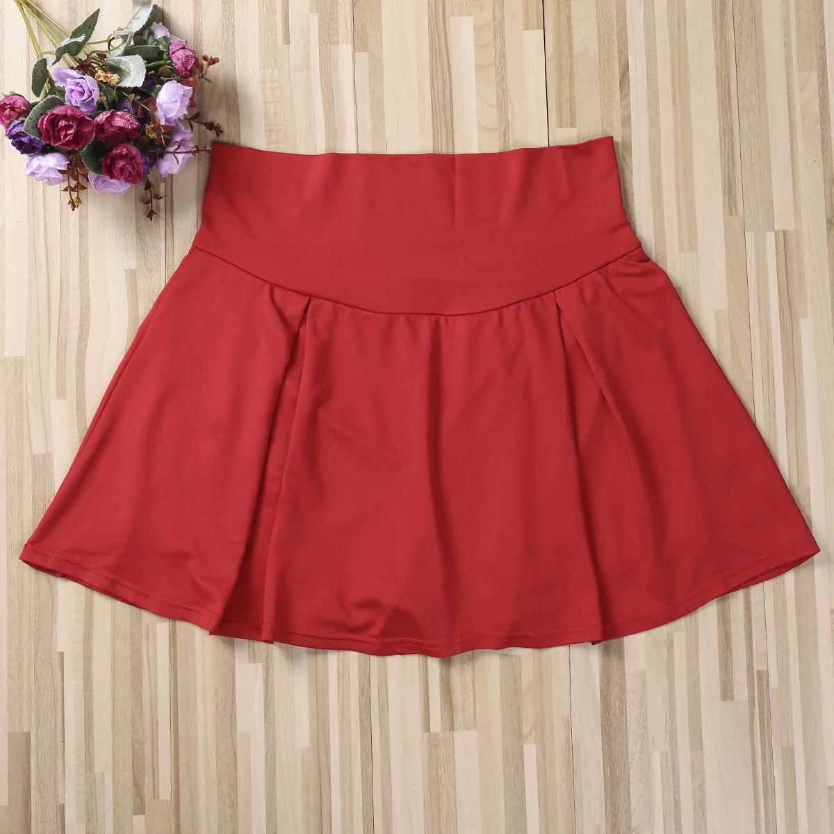 Женская однотонная Спортивная юбка для тенниса женская летняя спортивная одежда