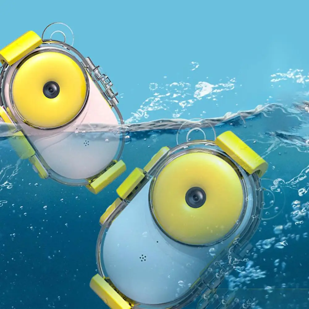 Wifi детская водонепроницаемая камера мини Slr с двойным объективом движения