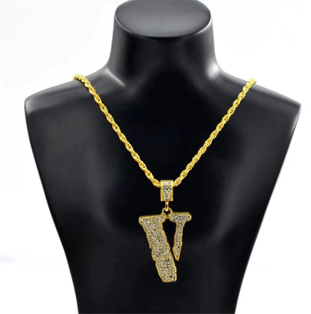Лидер продаж модное мужское ожерелье бренд Tide хип хоп Мужская подвеска полностью