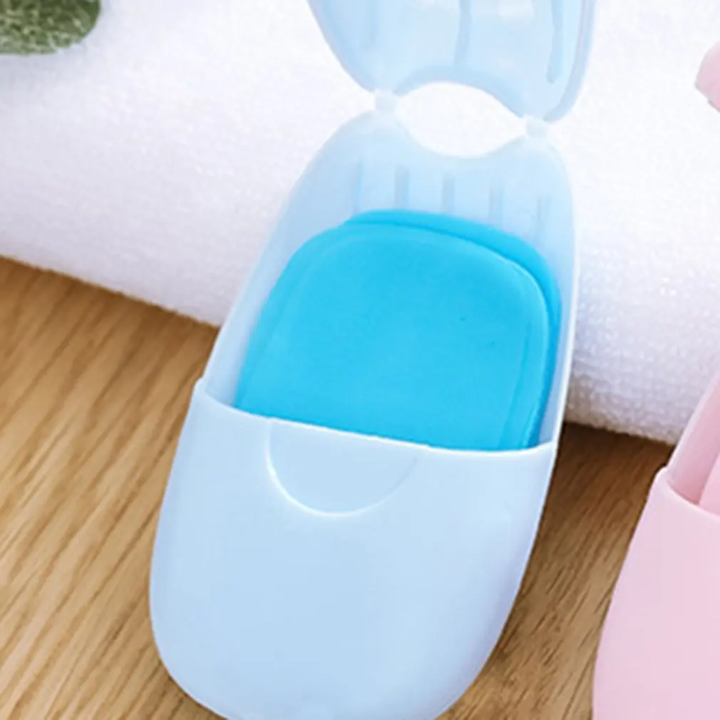 

Travel Portable Soap Flakes Mini Disposable Hand Washing Soap Paper Outdoor Travel Soap Flake Paper