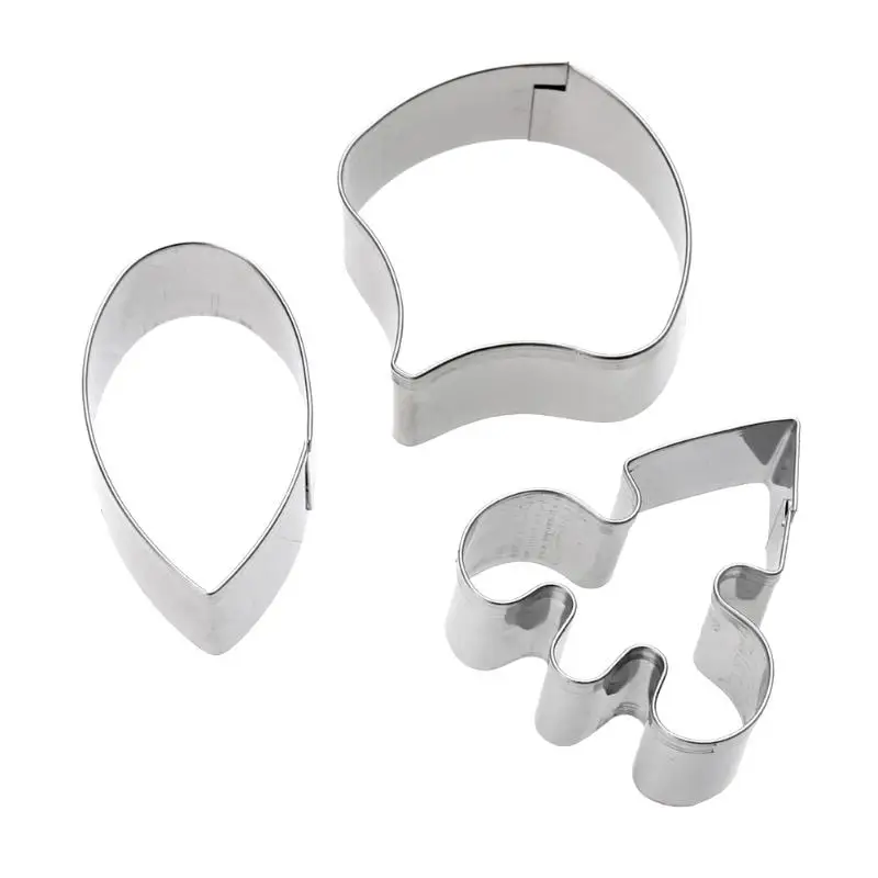 3 шт./компл. бабочка Орхидея цветок лепесток помадка торт плесень резак