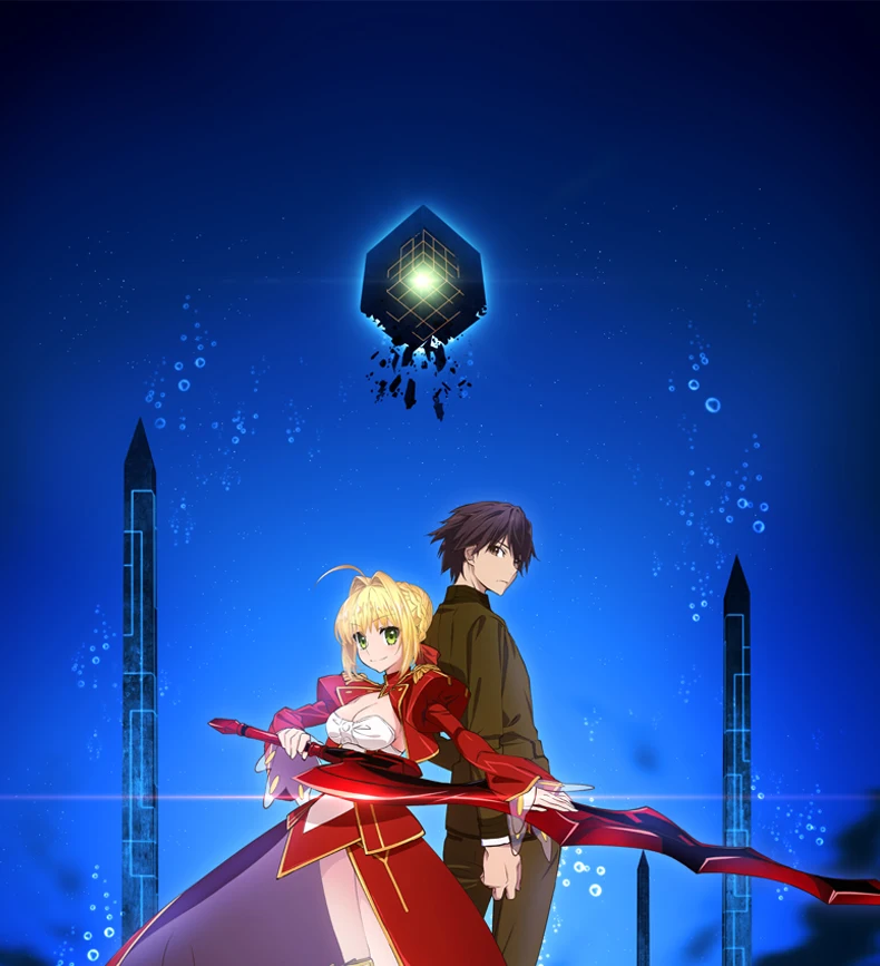 

FATE Anime Peripheral Saber T-shirt Anime Two-dimensional Nero Summer Men's and Women's Clothes Short Sleeve