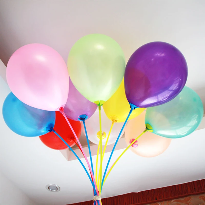 

Wedding Party Wedding Decoration Balloons 100 / Bag Party Decoration Balloons Multicolor Balloons Family Room Decoration