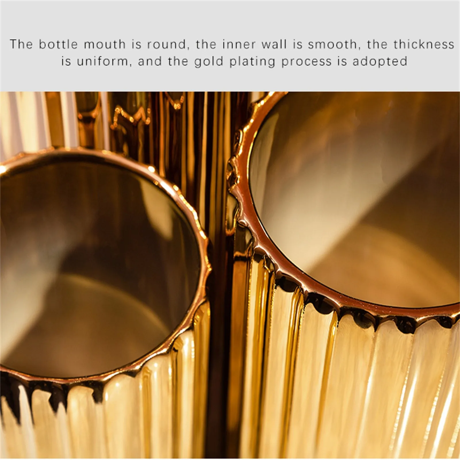 

Gold Vase Ceramic Vases Flower Vase Decoration Home Decoration Home GiftsPorcelain Decorative Flower Vase For Wedding Decoration