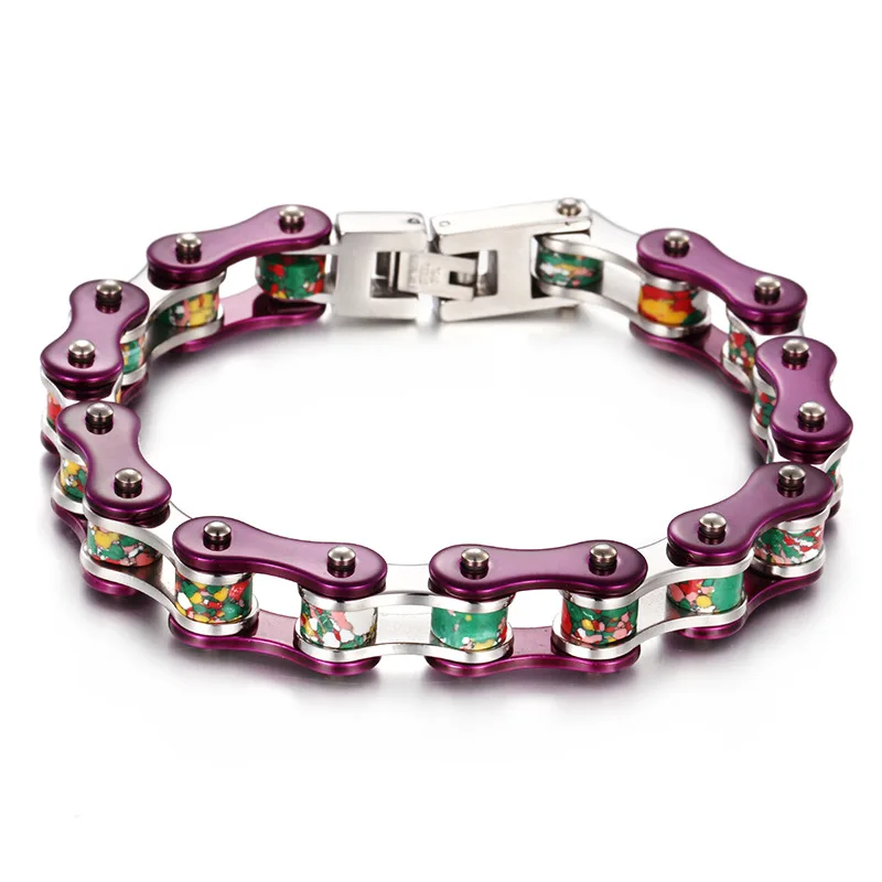 

Велосипедная цепь, браслет из титановой стали, мужские ювелирные изделия