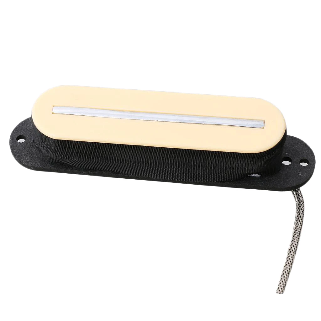 Медный гитарный мост рельсовый затактовый звукосниматель с одной катушкой Humbucker