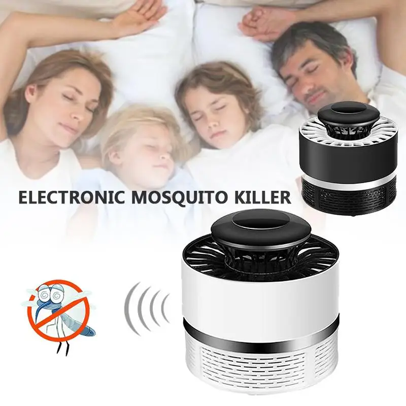 

USB Flying Insects Pest Bug Mosquito Lamp Zapper Delicate Creative Mosquito Light Fashion Voiceless