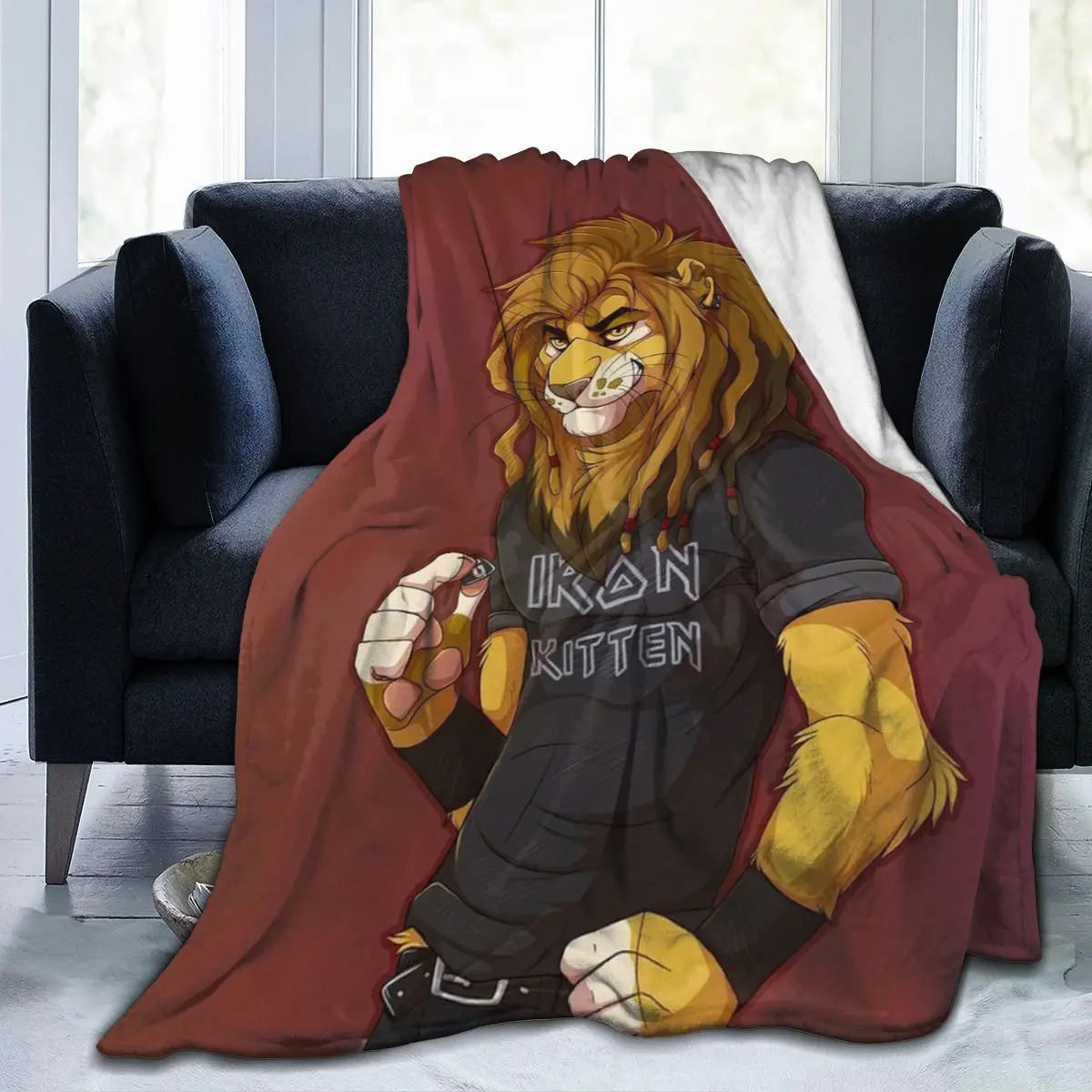 

New 3DLion Personality Printed Flannel Blanket Sheet Bedding Soft Blanket Bed Cover Home Textile Decoration