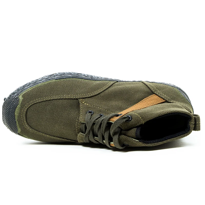 Мужские парусиновые Эспадрильи на резиновой подошве Нескользящая обувь для