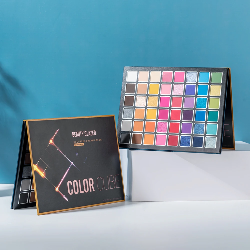 

Beauty Glazed 48 оттенков тени для век Палитра матовые Блестящие супер водостойкие долговечные тени для век Косметика для макияжа