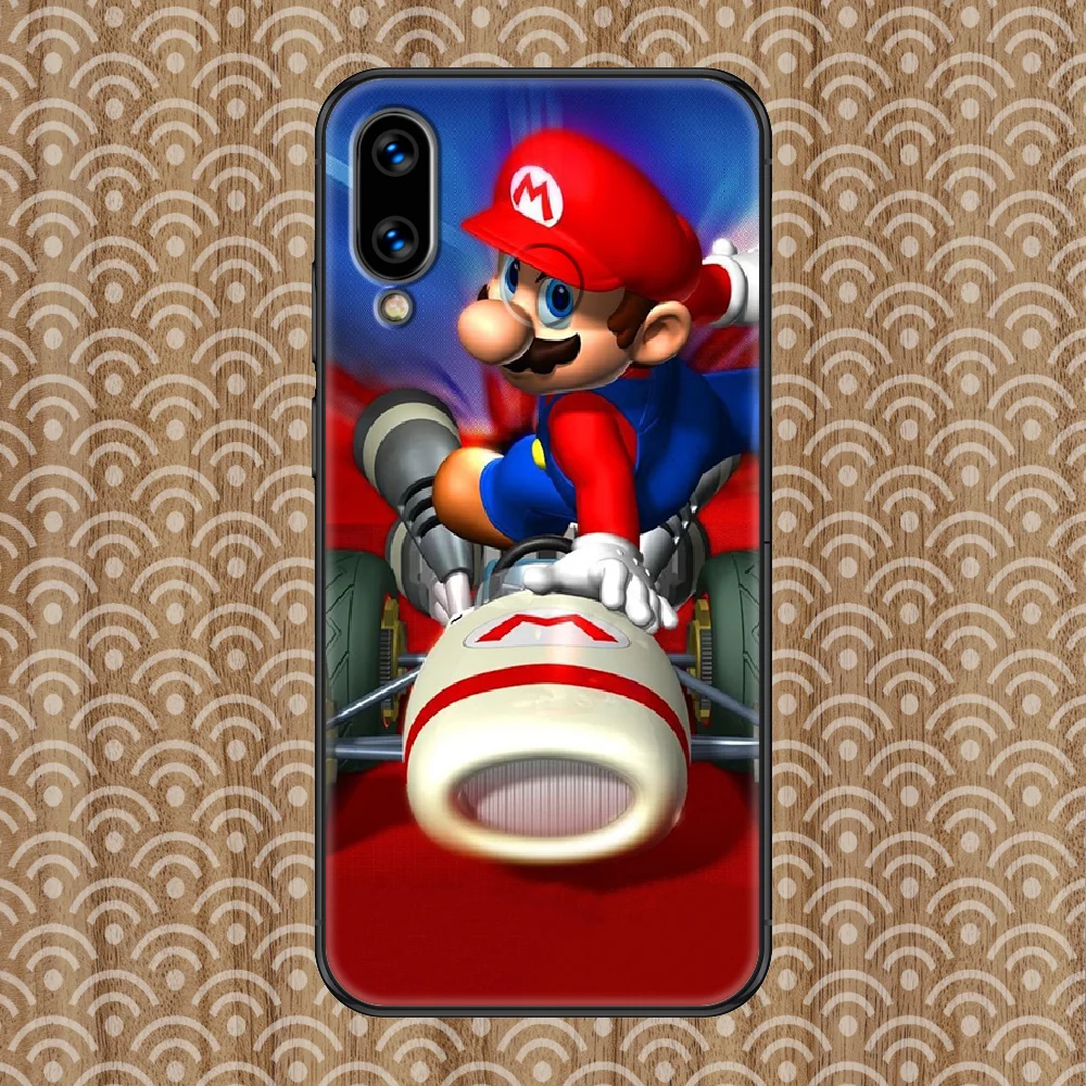 

Marioes Cartoon Bros Phone case For Huawei Honor 6 7 8 9 10 10i 20 A C X Lite Pro Play black pretty coque tpu waterproof