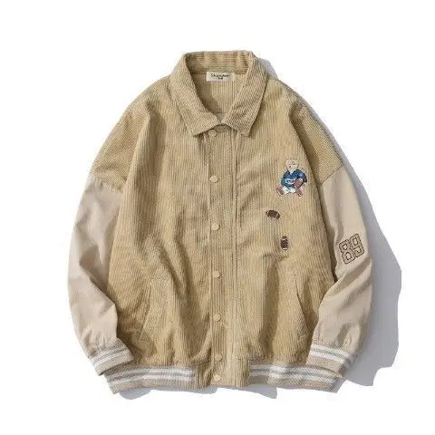 

Vrouwen Voorjaar Honkbal Uniform En Najaar Dunne Koreaanse Versie Van Harajuku Straat Stijl Jas Losse Stiksels Jas