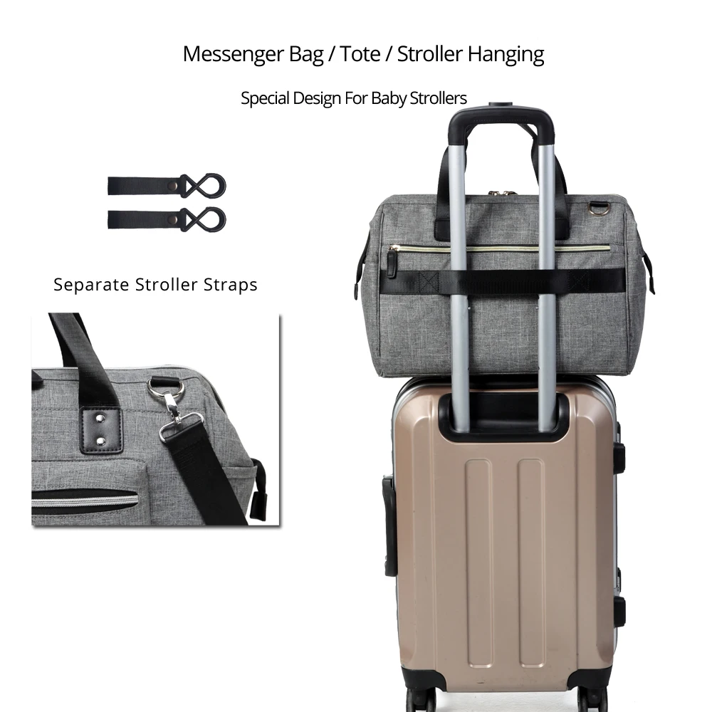 Сумка для подгузников сумка детских мам дорожные сумки органайзер кормления +