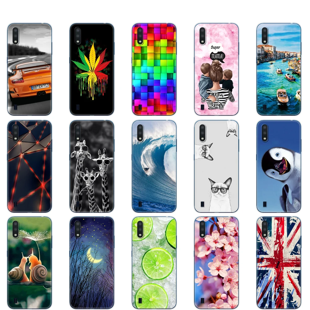 The Samsung Galaxy S 01 Galaxy 01 A01 A015 5.7-inch Transparent Case