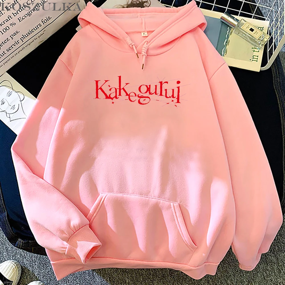 

Japanese Anime kakegurui Print Hoodies Women Cartoon Cool Graphic Female Sweatshirts Fashion Casual Regular Pullovers