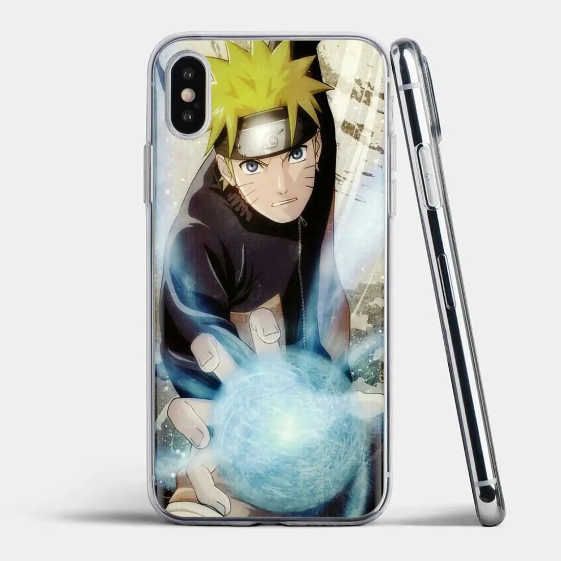 Крутой Наруто Акацуки для iPhone 11 Pro 4 4S 5 5S SE 5C 6 6S 7 8 X XR XS Plus Max iPod Touch силиконовый чехол