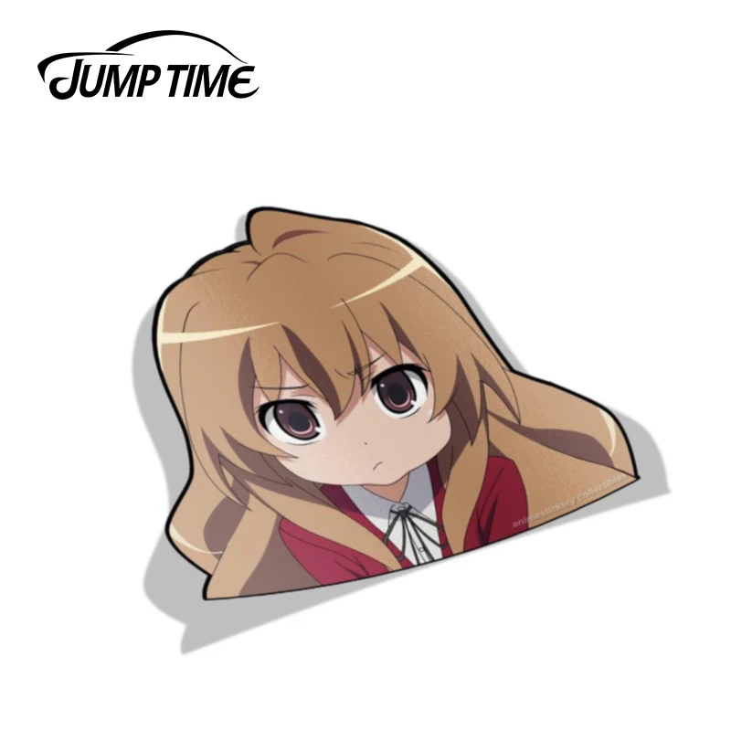 Время скачка 13 см x 10 7 Aisaka Taiga Toradora! Виниловые аниме стикеры Большой головы