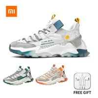 xiaomi youpin 2021 men sneakers outdoor casual shoes trainer fashion loafers breathable shock absorption male running shoe 39 46