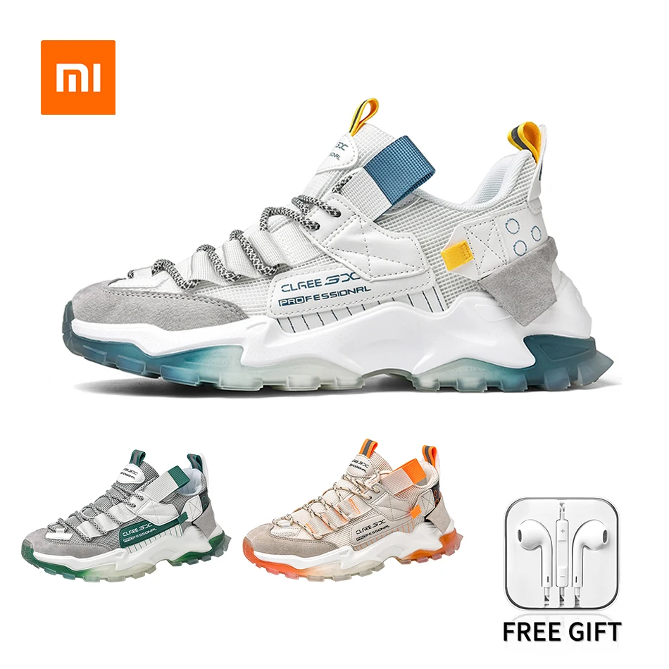 Мужские кроссовки Xiaomi Youpin 2021 Уличная Повседневная обувь тренировочные модные
