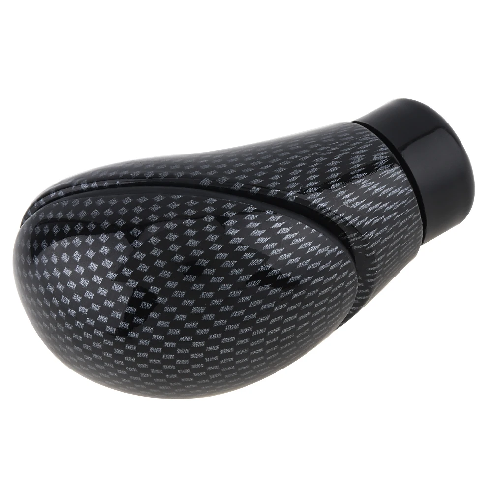 Карбоновое волокно ручная ручка переключения передач с четырьмя пластиковыми