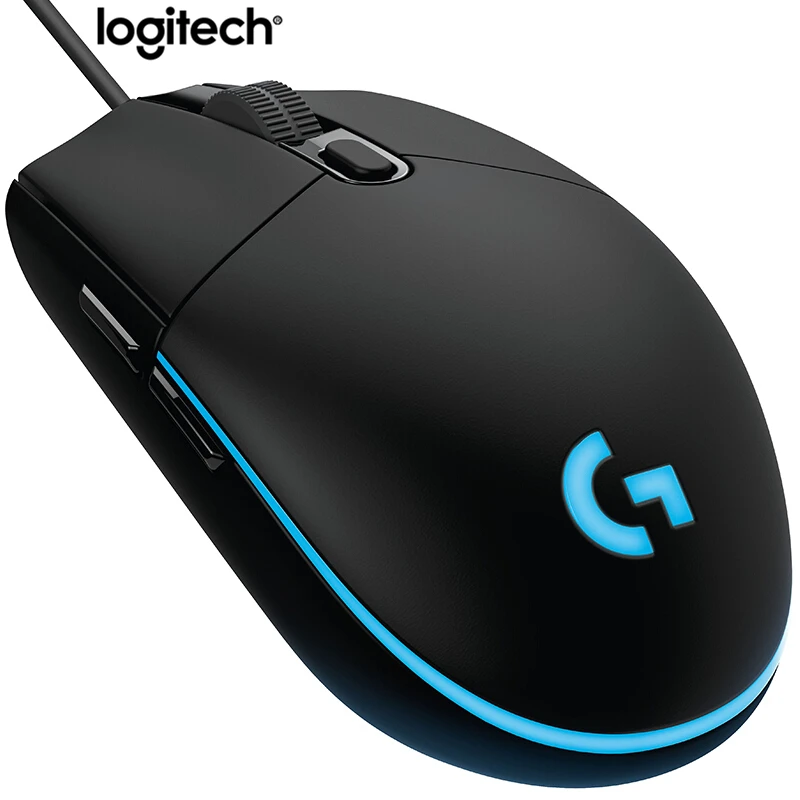 Игровая оптическая мышь Logitech G102 IC progy 8000 точек/дюйм RGB программируемая с 6 кнопками