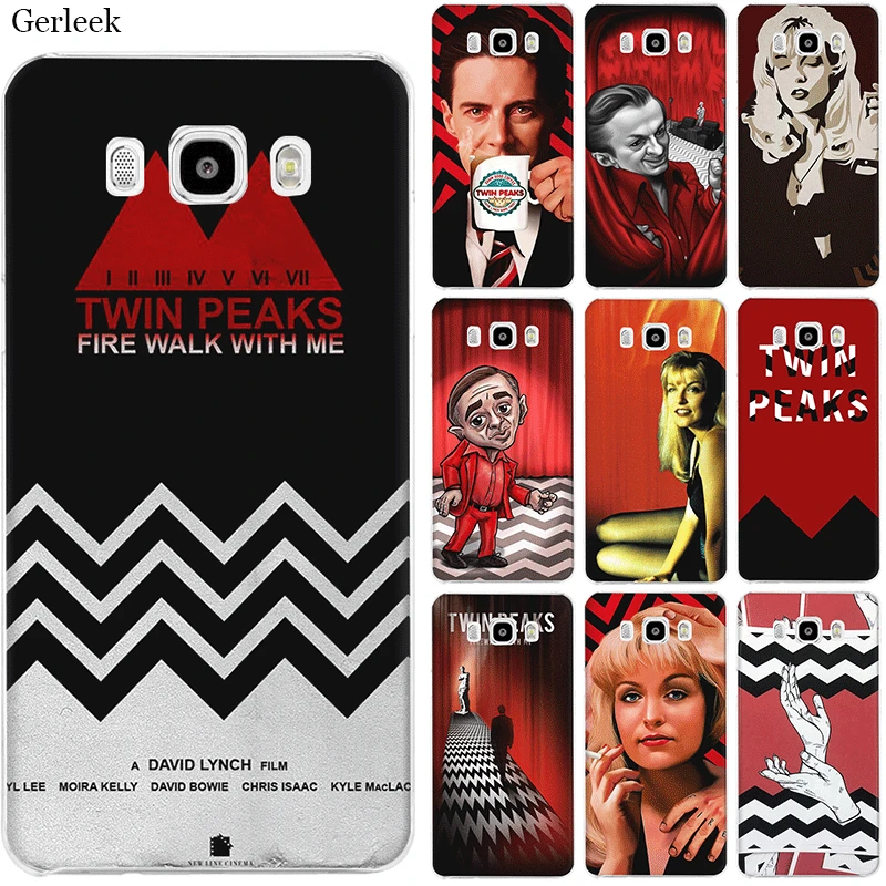 Мобильный телефон чехол для Samsung Galaxy J1 J3 J2 J6 J5 J7 Жесткий Чехол Twin Peaks Fire Walk со мной
