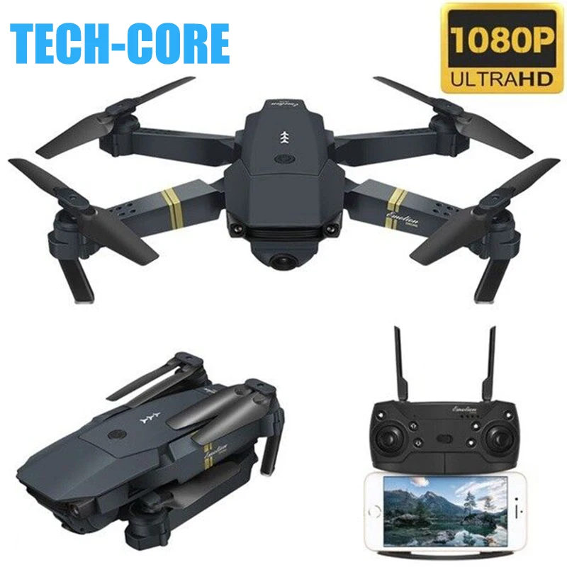 TECH-CORE E58 WIFI FPV с широкоугольным HD 1080P камерой режим удержания высоты складной рычаг