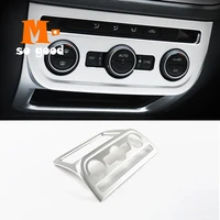 abs for volkswagen vw tiguan 2009 11 12 13 14 2015 car central control ac air conditioner switch button cover trim accessories