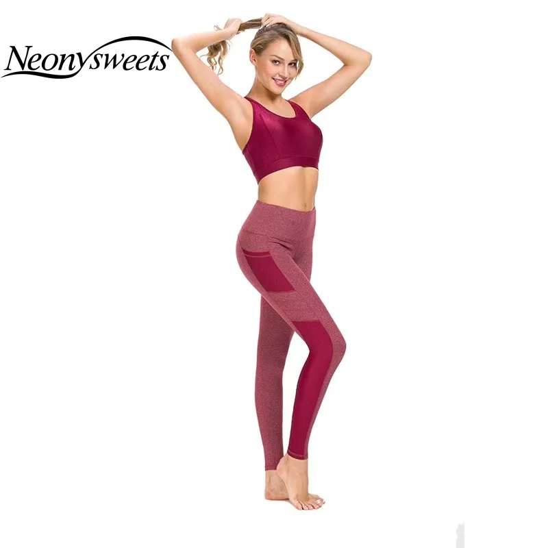 

Neonysweets Bicycle Leggings Bodysuit Fitness Running Yoga Pants High Waist Seamless Tracksuit Push Energy Fitness Clothing