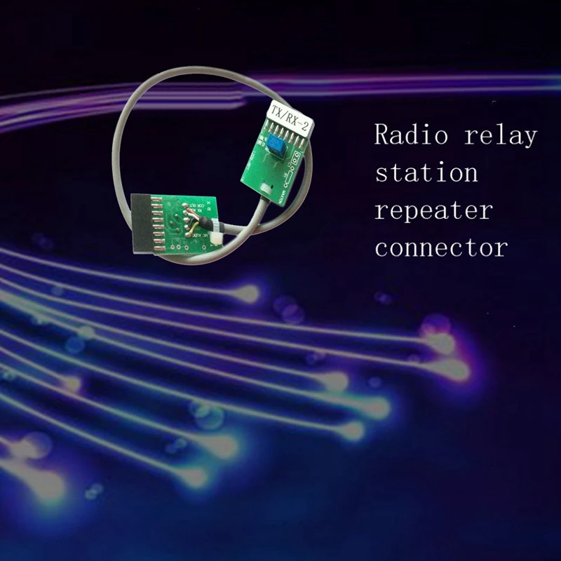 

3Pcs Bidirection Radio Relay Station Repeater Connector TX-RX for Motorola GM300 GM338 GM3188