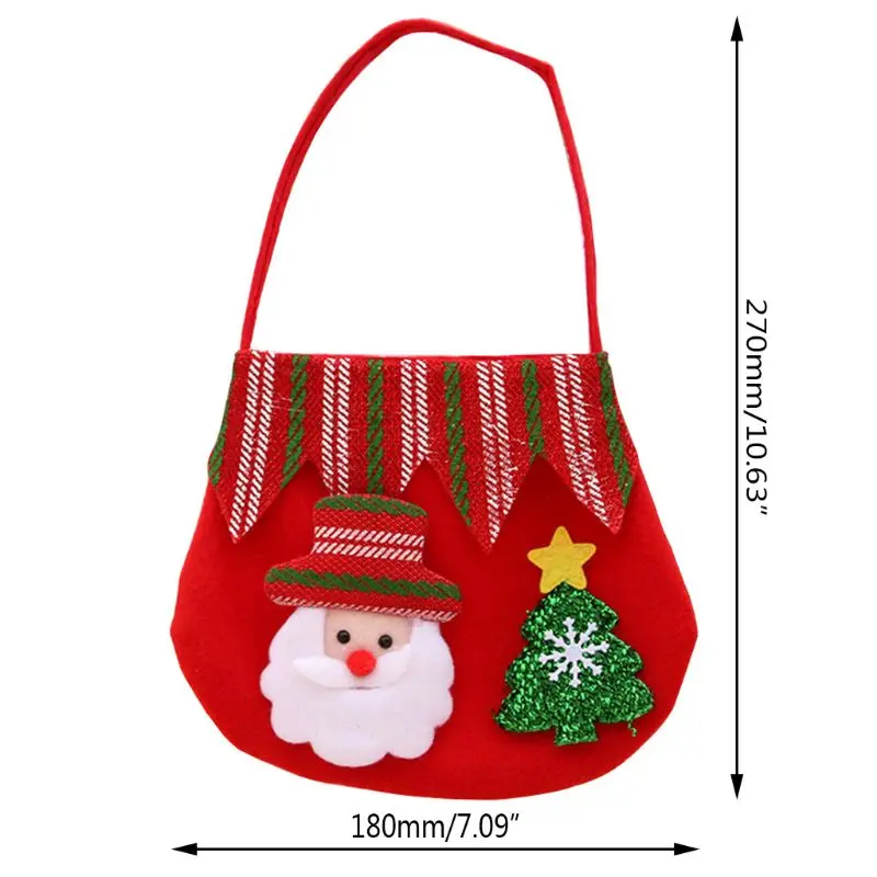 

Christmas Gift Handbag Candy Bag Xmas Present Candy Bags Tree Decoration