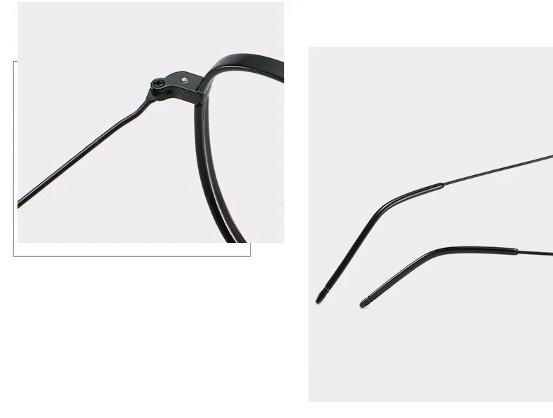 Zerosun Aviation Eyeglasses Frame Men Women Oversized Glasses Man Women's Eyeglass Spectacles for Myopia Diopter Prescription