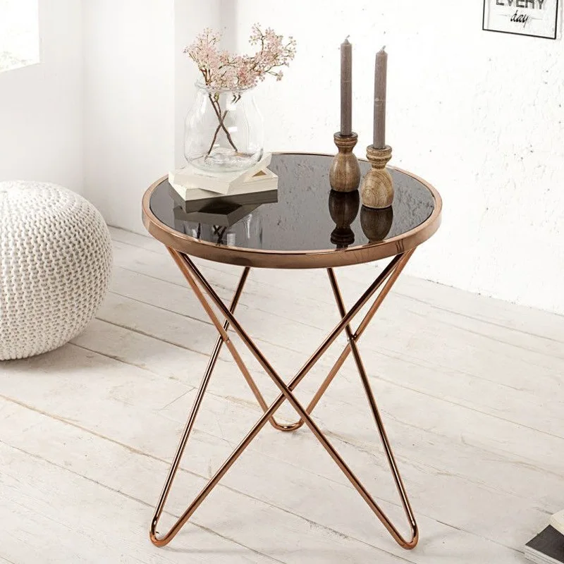 

Маленький круглый чайный столик для современного дома