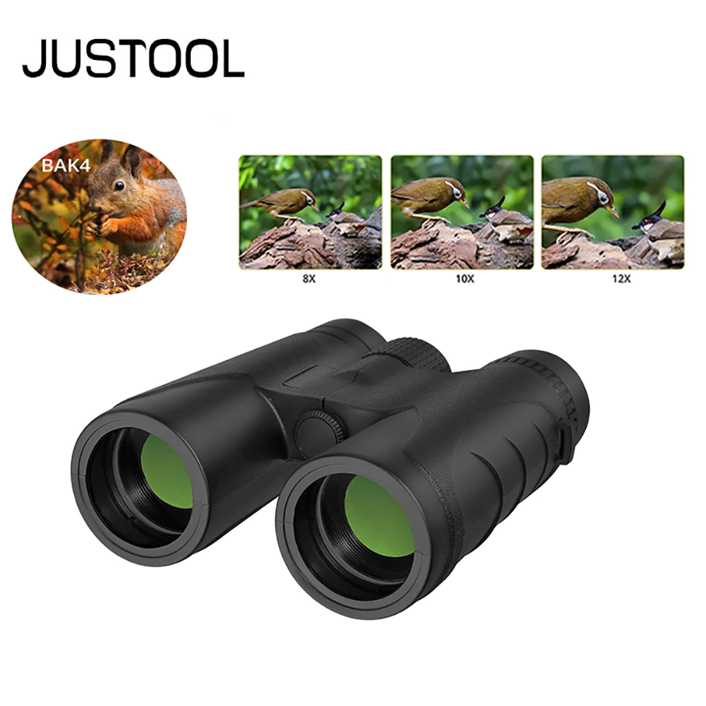 

Бинокль JUSTOOL 10X42 BAK4 Prism с низким ночным видением и 10-кратным увеличением
