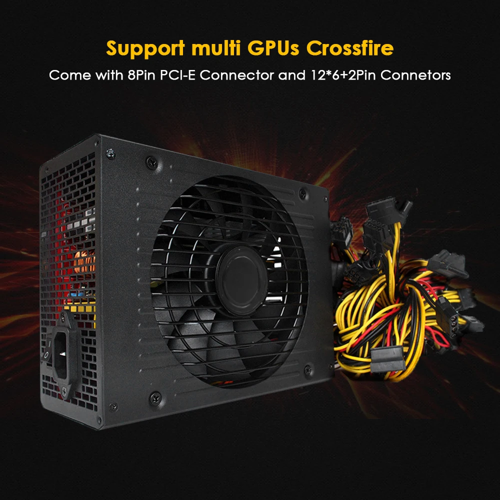 Новый импульсный источник питания 1800 Вт 90% высокая эффективность для буровых