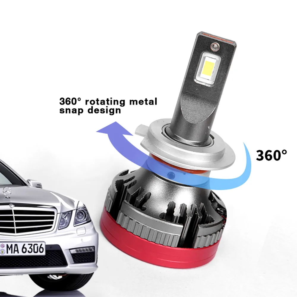 Inlong с чипами SAMSUNG H4 Led H7 Лампа 18000лм без ошибок Canbus H1 H8 H11 9005 HB3 9006 HB4 Автомобильная фара 6000K противотуманные фары