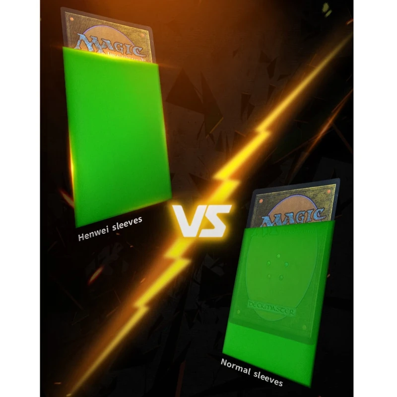 100 шт красочные карты рукава Волшебная настольная игра торговые протектор CCG MTG