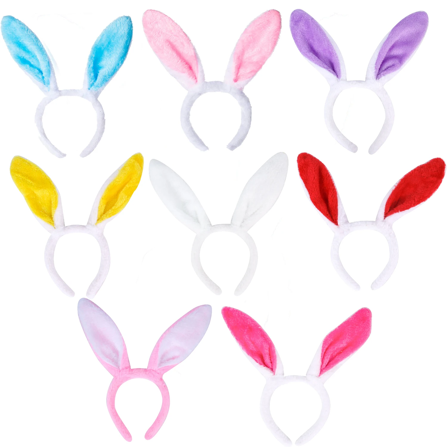 

Easter gift Rabbit Hairband Rabbit Ear Headband Adult Children Girls Dress Costume Bunny Ear Hairband Hair Accessories