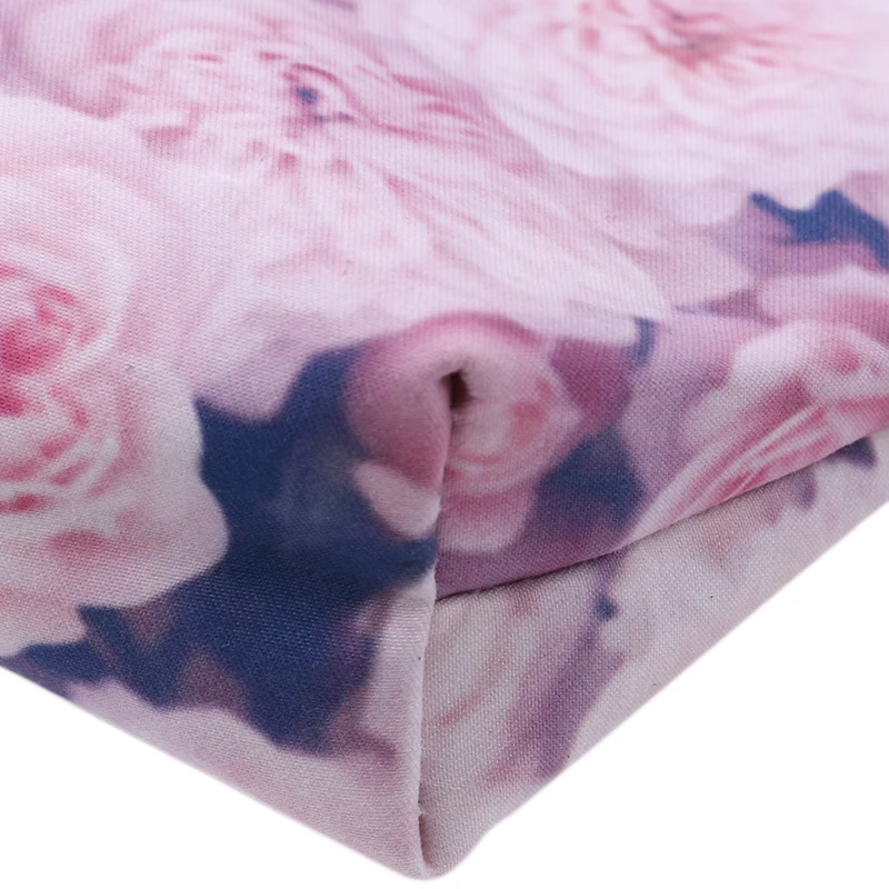 

Roses Print Cosmetic Bag Women Makeup Organizer Case Toiletry Bag Zipper Small Shower Storage Pouch Portable Travel Make up Bag